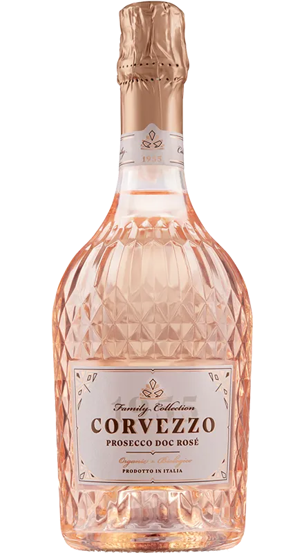 Corvezzo Organic Prosecco Rose Extra Dry 0.75L